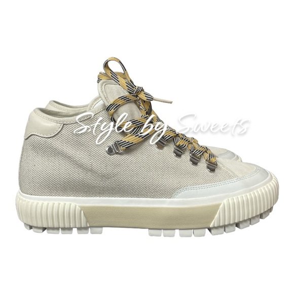 rag & bone RB Army Hiker Low sneakers in Ecru size 9 $275 - Picture 3 of 8
